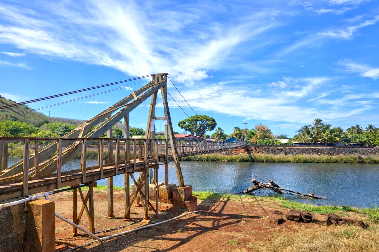 Hanapepe Town & Swinging Bridge