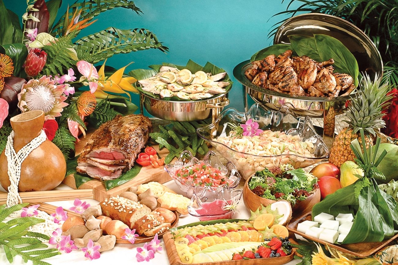 Pacific Rim dinner buffet aboard the Star of Honolulu