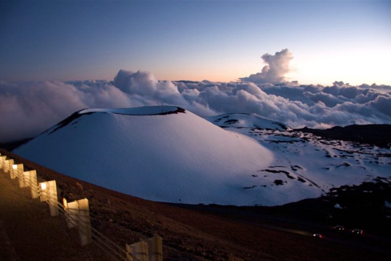 Above the clouds on the Big Island