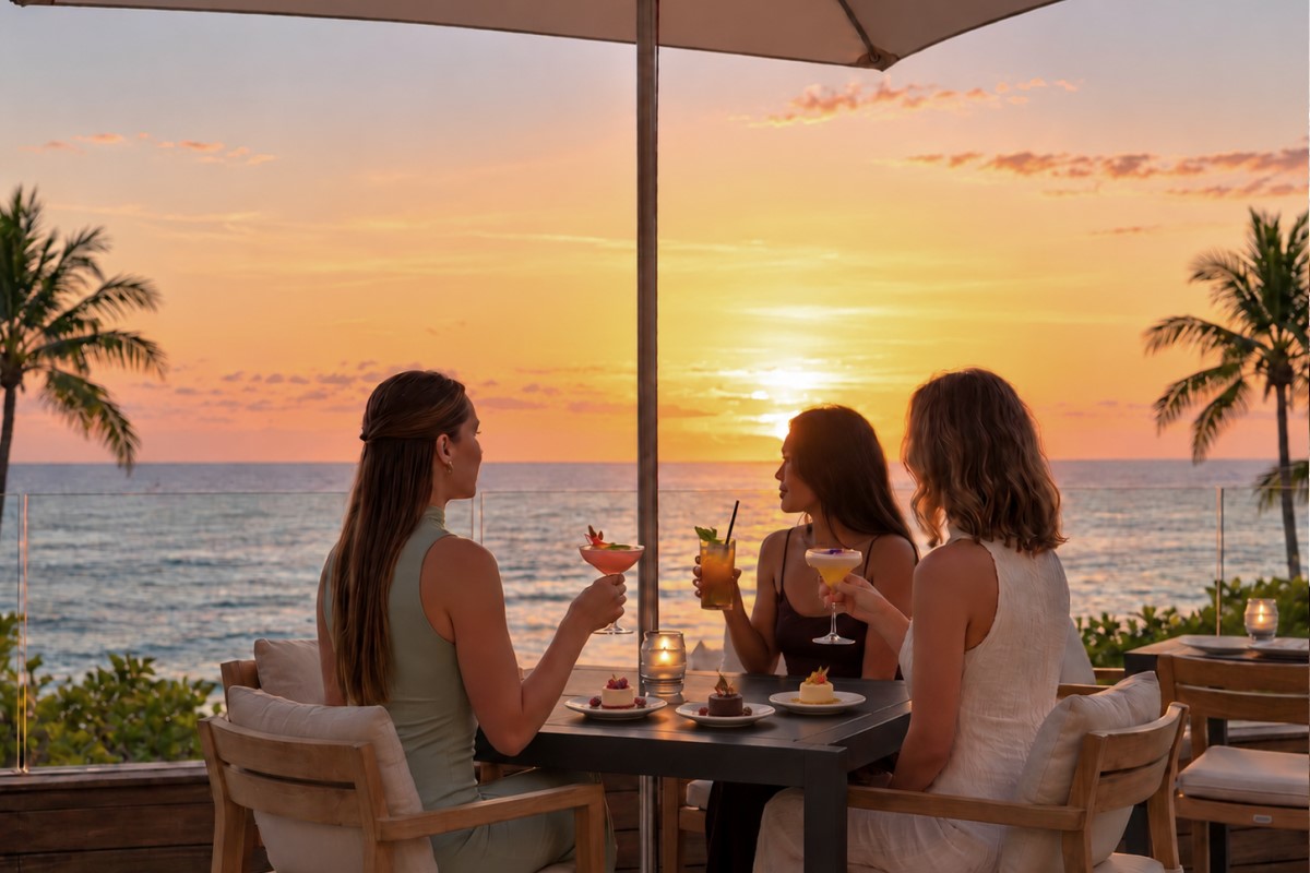Hawaii Hotel Dinner Buffets with Sunset and Ocean Views